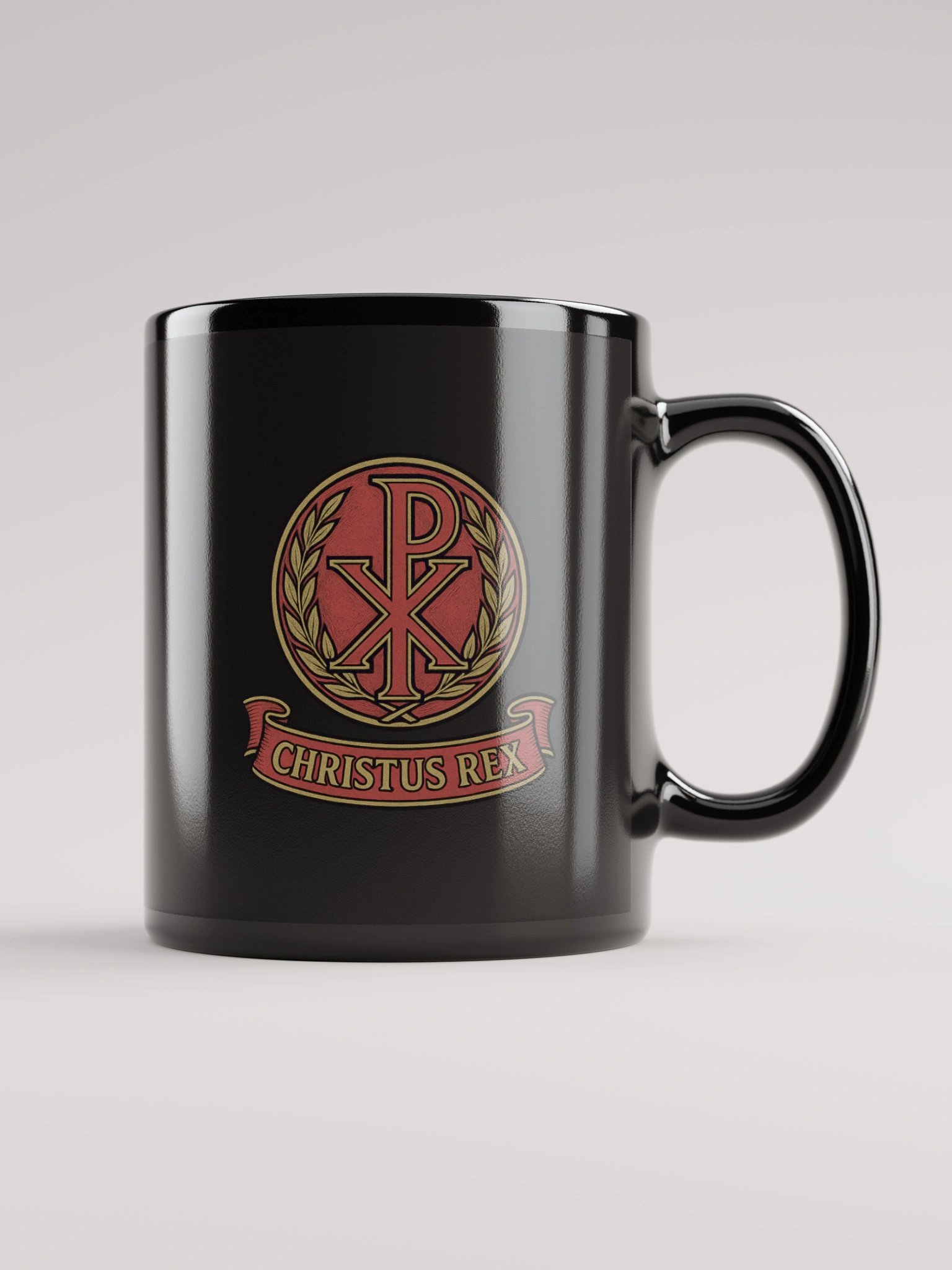 Chi-Rho mug red product image (1)