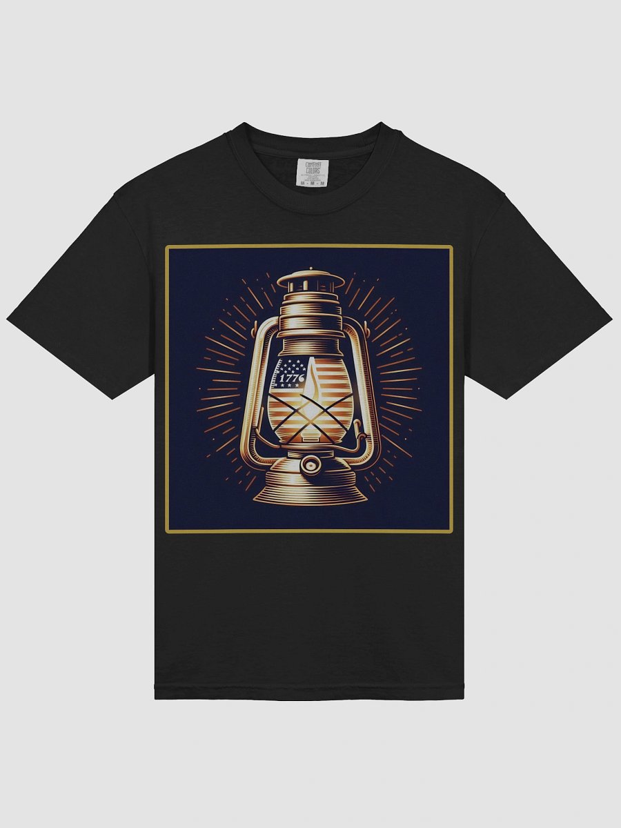 Patriot's Radiant Lantern 1776 July 4th Tee product image (42)