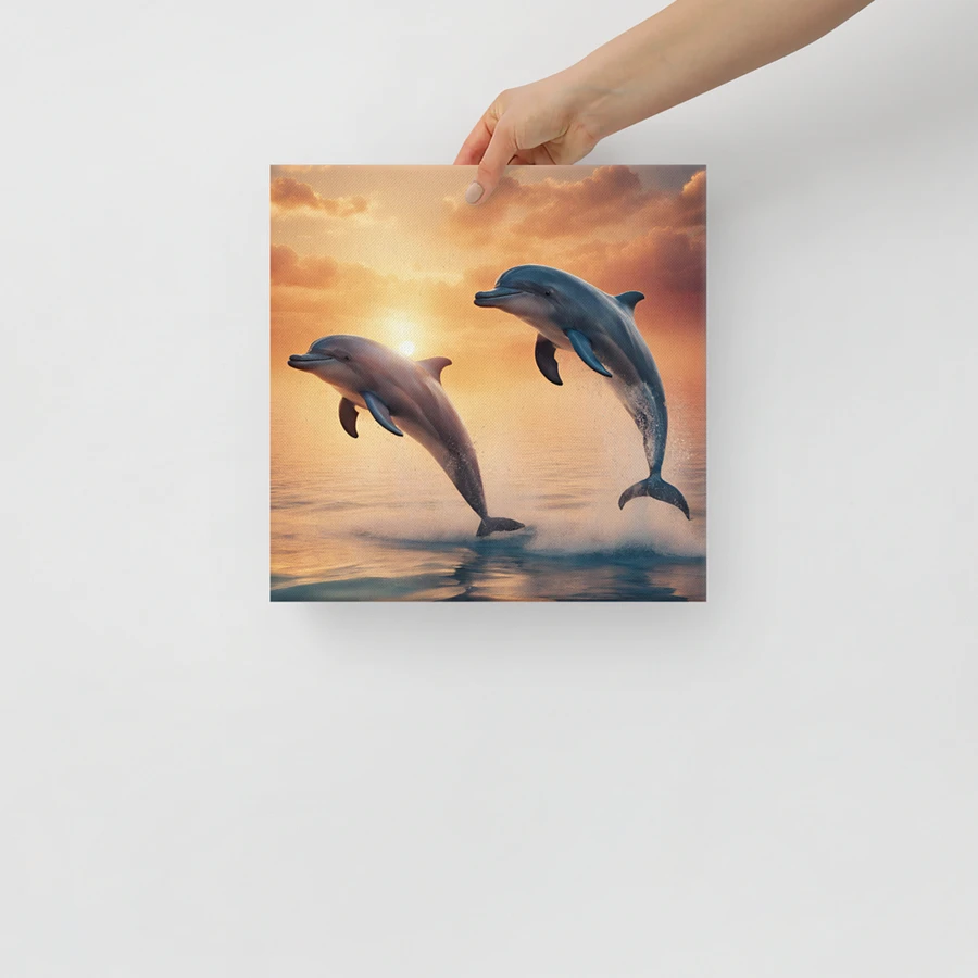 Dolphins Leaping From The Sea Wall Art product image (14)