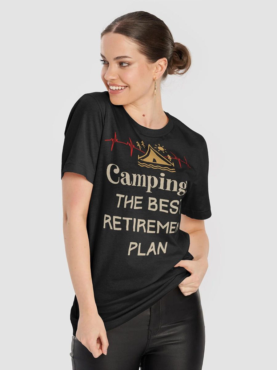 Retire in Style Camping T-Shirt product image (7)