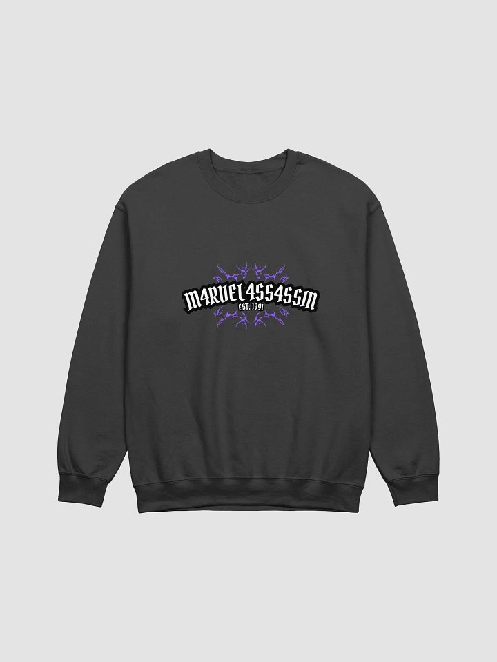 M4RVEL4SS4SSIN Crewneck: Vintage Vines Edition Purple product image (1)