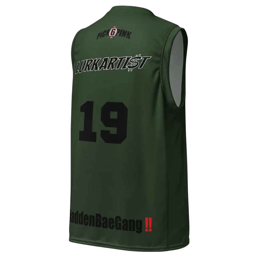 Madden Bae Jersey 👨‍🎨 (Green+ Black Logo) product image (12)