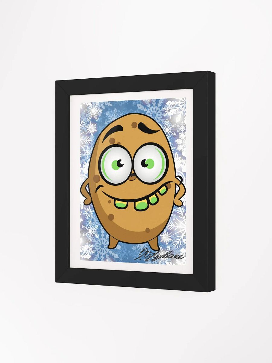 Whimsical Winter Potato Framed Poster product image (3)