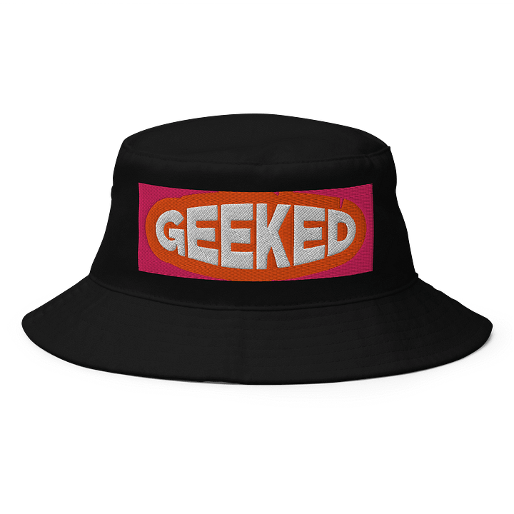 GEEKED Orange Oval Bucket Hat product image (1)