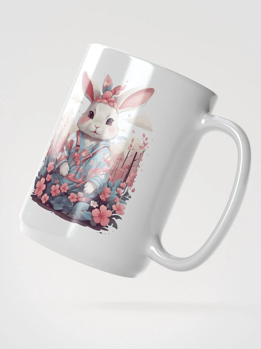 Kawaii Whimsical Bunny Ears Hoodie Mug product image (2)