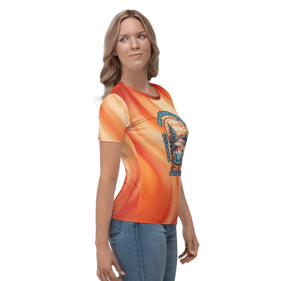 My Escape from Reality Coffee and Nature All Over Print T-shirt product image (3)