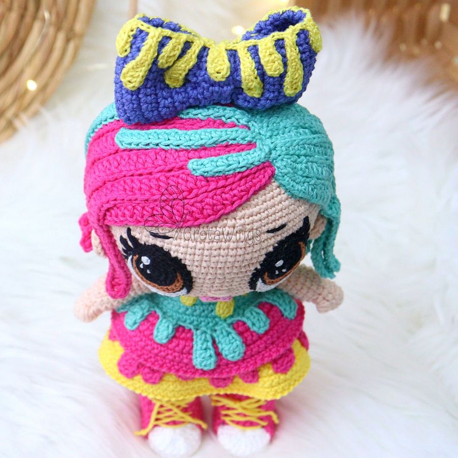 Amigurumi LoL Dolls Splashes Pattern (Digital Download) product image (3)