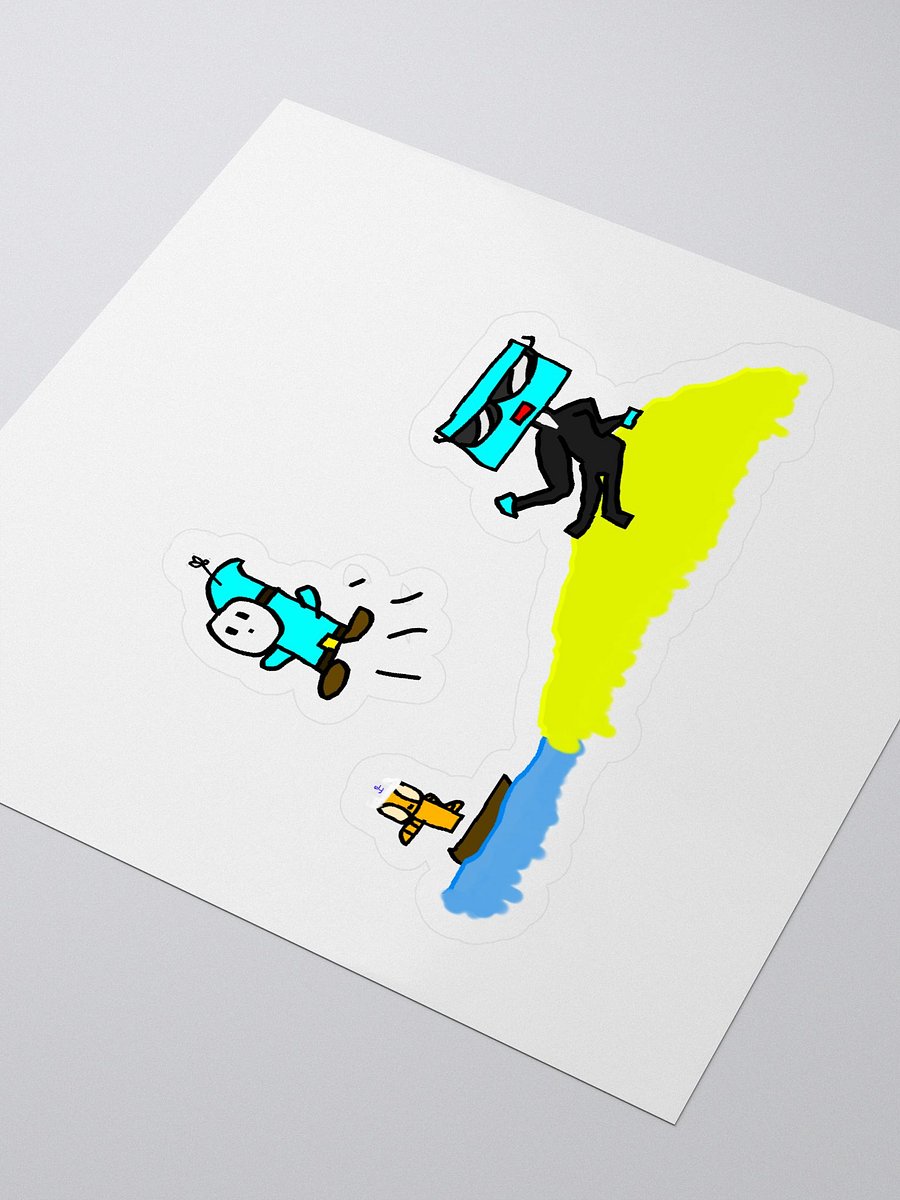 Shy Guy Summer Sticker product image (3)