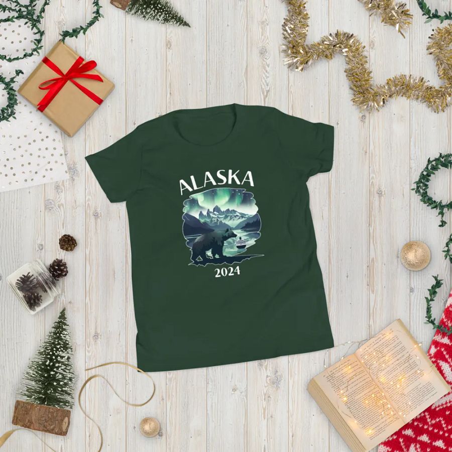 Alaska Wildlife 2024 Teens Dark T-Shirt product image (5)