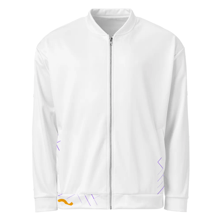 Geometric Melange All-Over Bomber Jacket product image (2)