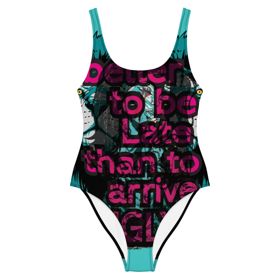 Arrive Late - DARK TURQUOISE | One-Piece Swimsuit product image (1)