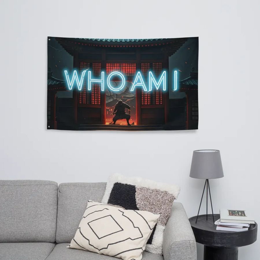 Neon Identity All-Over Flag product image (8)