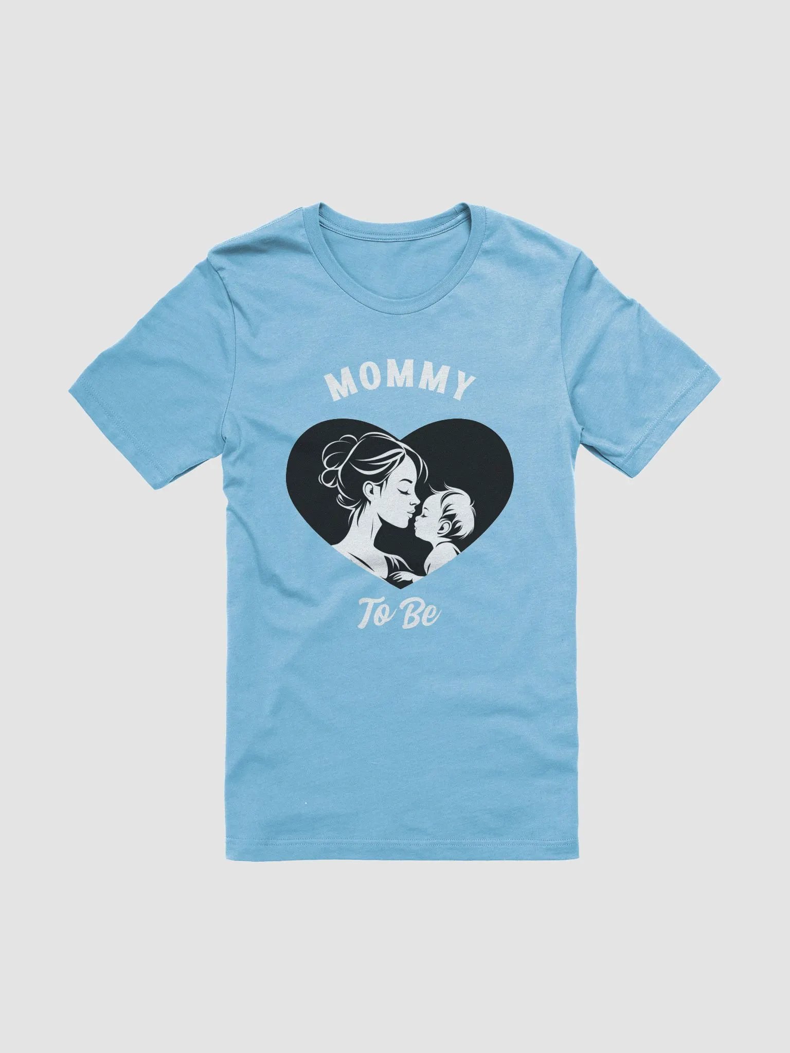 "Mommy to Be" Blue t-shirt product image (1)