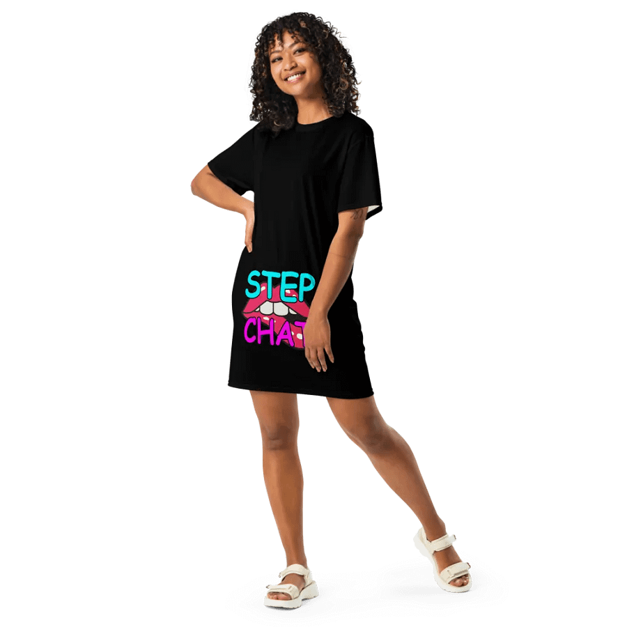 Naughty Stepchat Dress T-Shirt (Black) product image (9)