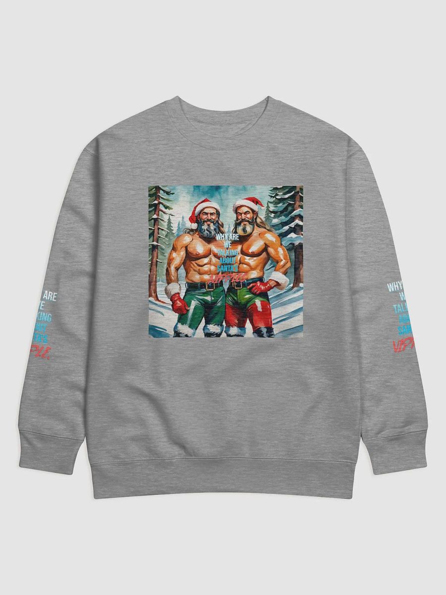 Santa's Nipple Debate Sweatshirt product image (4)