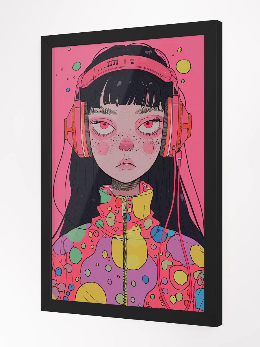 Pop Beats Pop Art Poster - Framed product image (4)