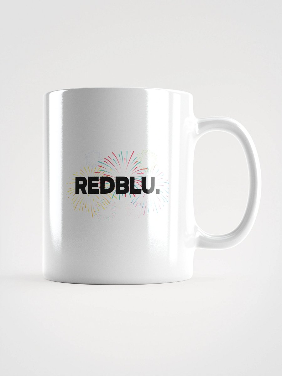 RedBlu Fireworks White Mug product image (3)