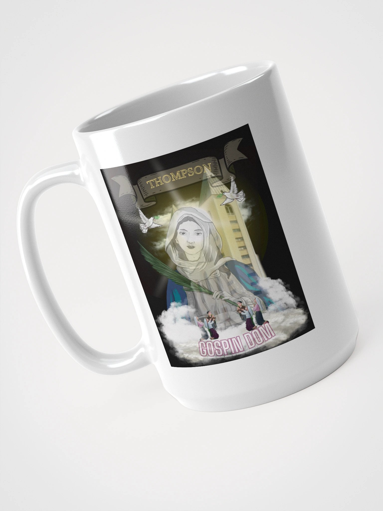 Međugorje Gospin Dom Halo Mug product image (3)