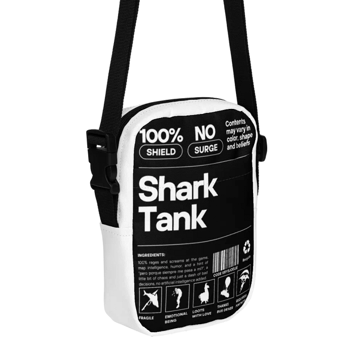 SHRKTNK Nutritional Facts Crossbody Bag product image (1)