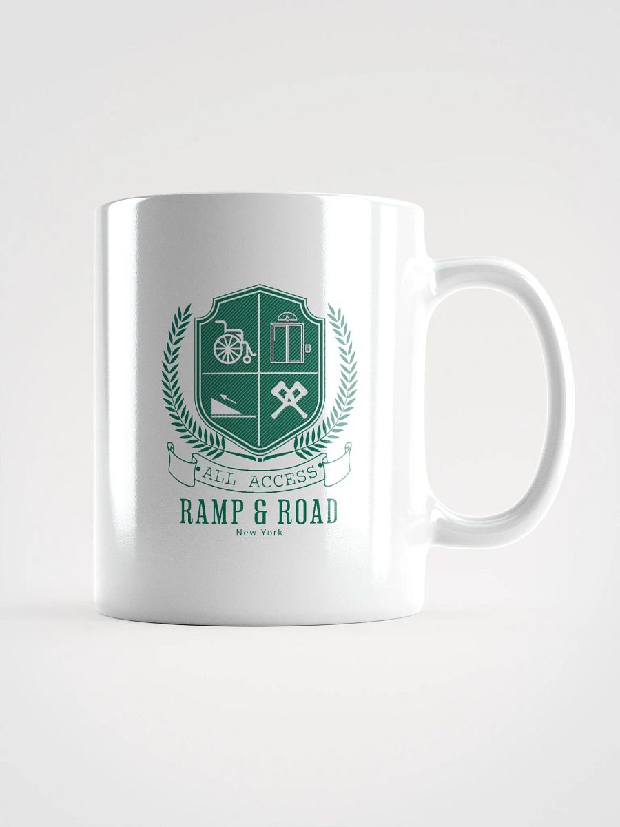 Ramp x Road White Glossy Mug product image (1)
