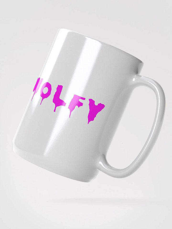 Wolfy White Glossy Mug product image (2)