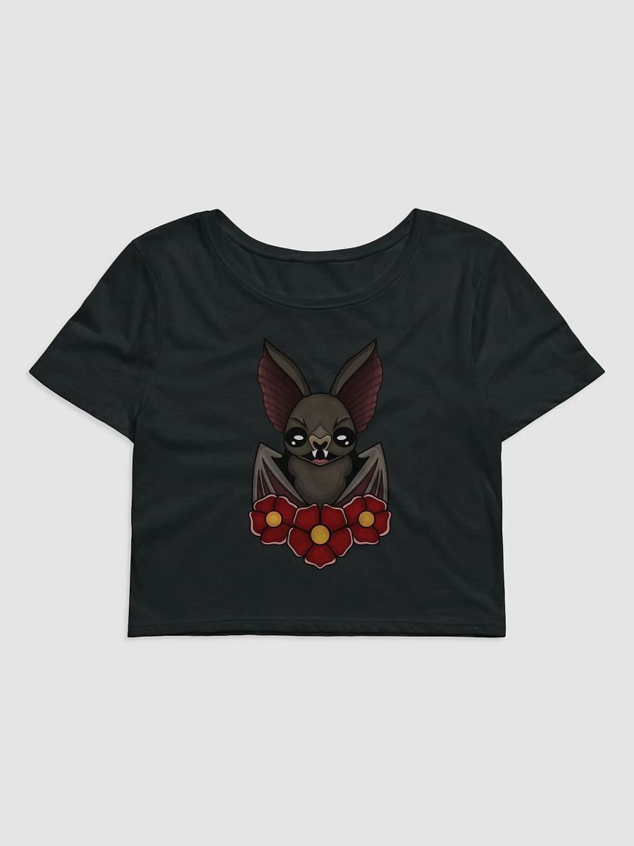 Floral Bat Cropped T-Shirt product image (1)