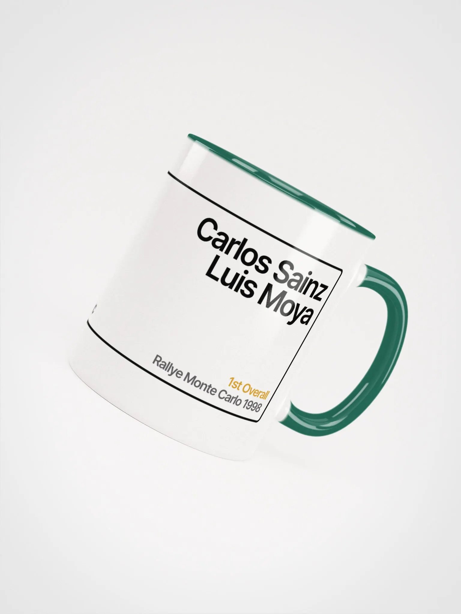 Ceramic Mug / Carlos Sainz / 1998 Rallye Monte-Carlo Number 5 product image (4)
