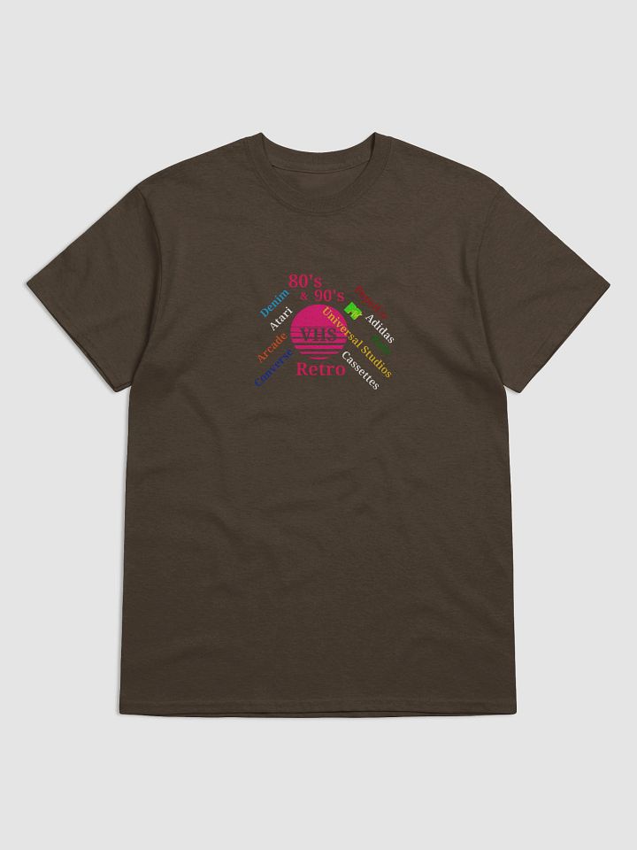 Retro VHS Circle Graphic Tee product image (1)