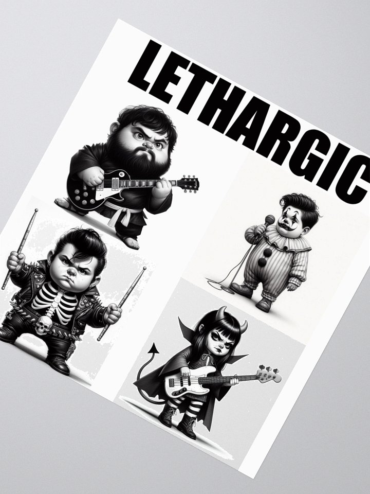 Lethargic (V2) The CD Sticker product image (2)