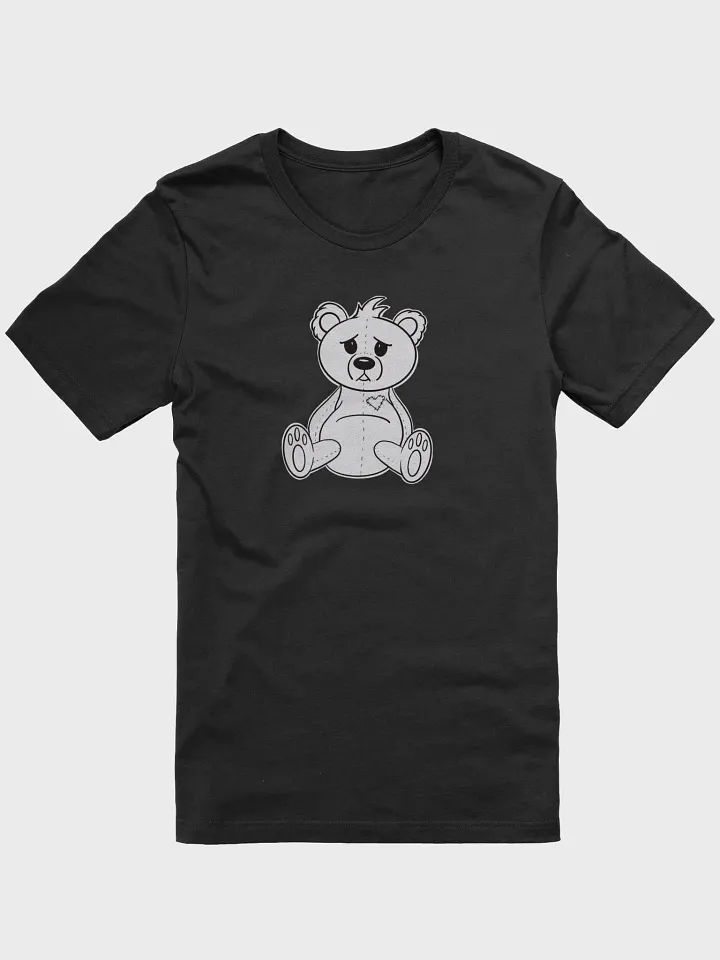 Anxious Teddy B&W T-Shirt product image (1)