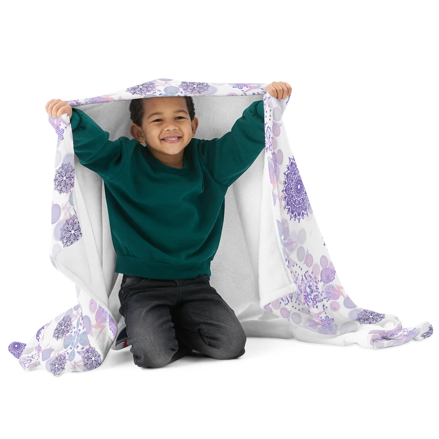Lilac Mandala Blanket product image (14)