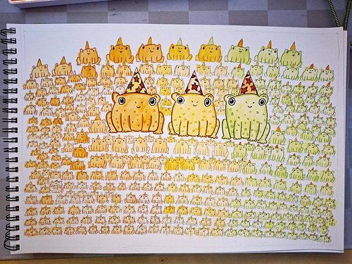 300 Frogs for 300 followers on twitch! 

Thanks to all you cool people that make streaming cool and to all cool people ive me...