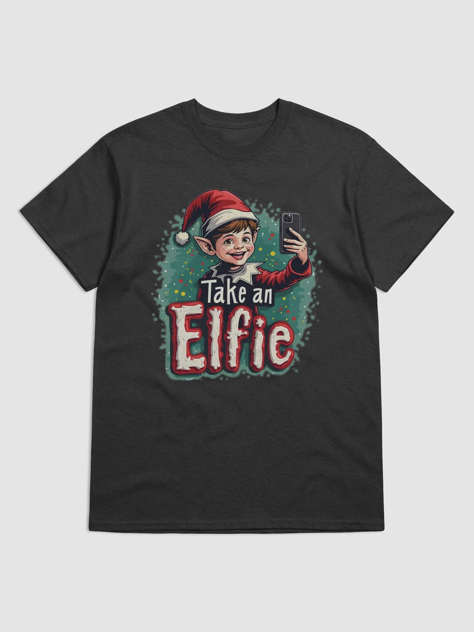 Take an Elfie Christmas T Shirt product image (10)