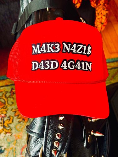Only red cap to wear. Bing bong boom.
