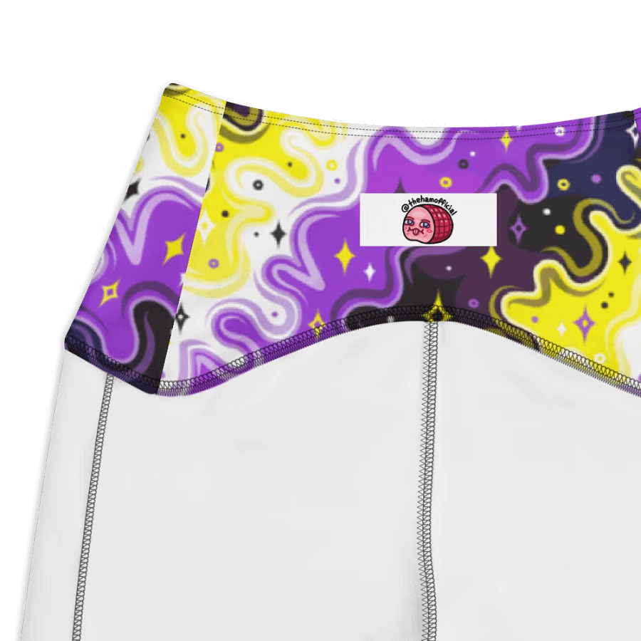 Non-Binary Pattern Pocket Leggings product image (3)