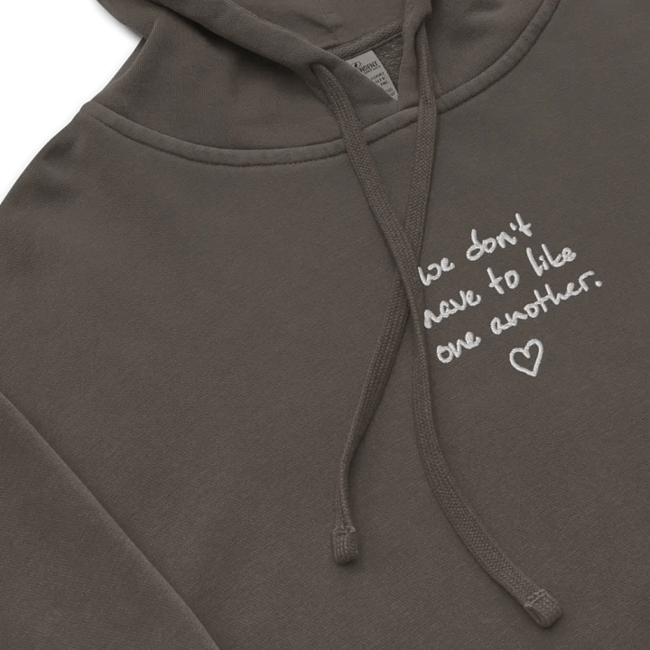 ONE ANOTHER embroidered pigment hoodie product image (1)
