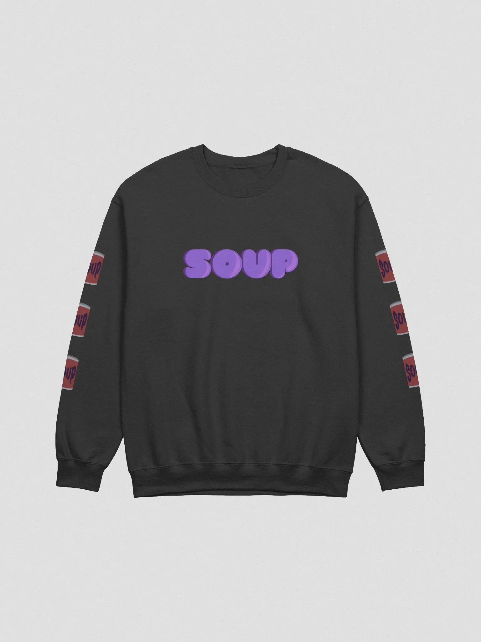 Cartoon Soup Crewneck - Purple Soup product image (1)