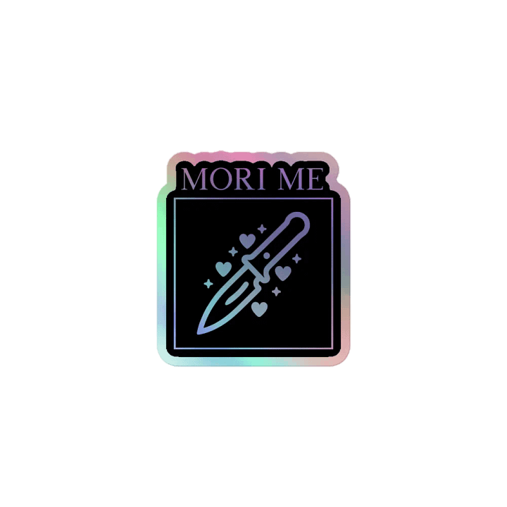 Mori Me Holographic Sticker product image (1)