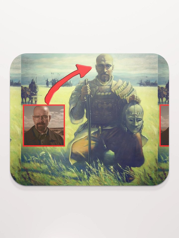 Walter White Khan Mousepad product image (2)