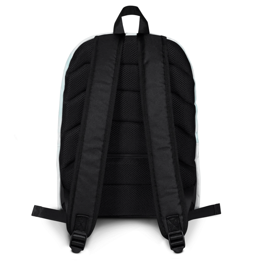 🌊 BOURNE to Backpack – Coastal Cool with BRN.2C.C.™ Vibes 🎒| Blue Logos | Patriotic Pastels product image (2)
