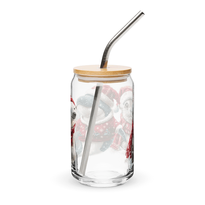 Arctic Holiday Friends Can-Shaped Glass Set product image (2)