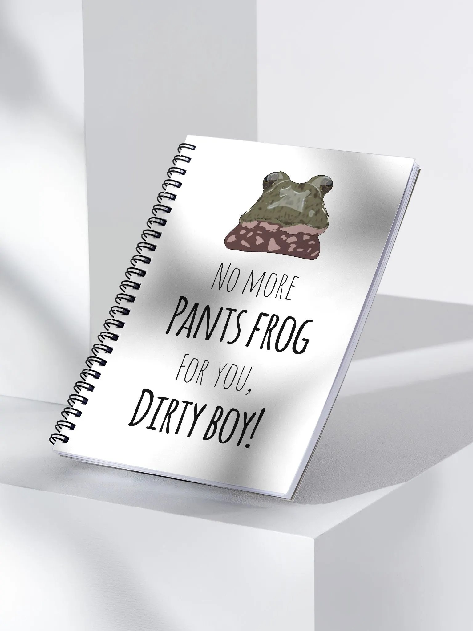 No More Pants Frog For You journal! product image (2)