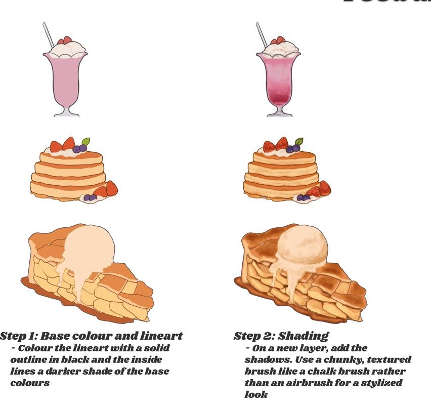 [Free] Kumanz Food Art tutorial pack product image (3)