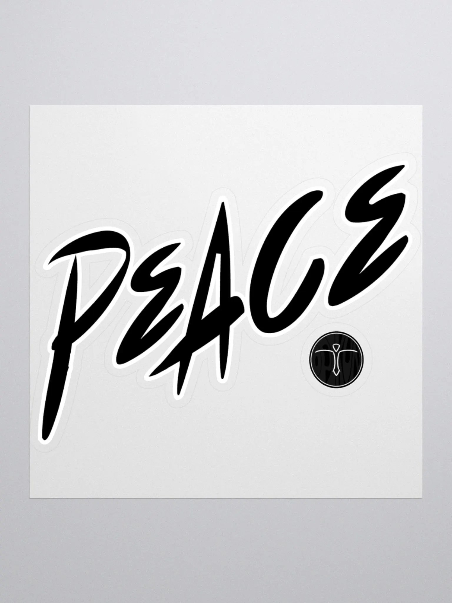 Peace - Keep It Simple - Kiss Cut Stickers product image (2)