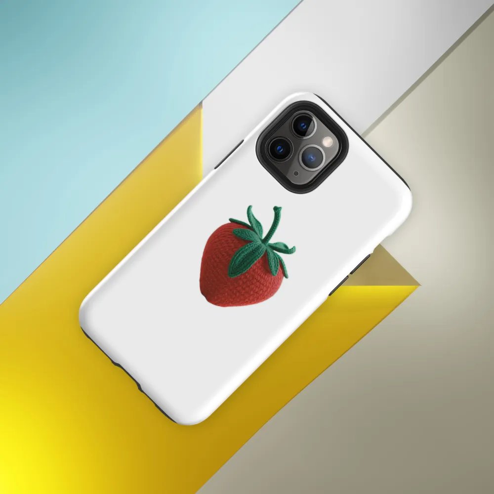 CozyAvocado Tough Case for iPhone Strawberry #1 product image (33)