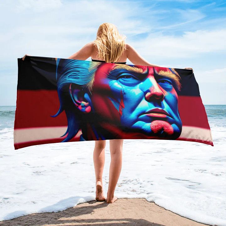 Blue and Red Towel product image (2)