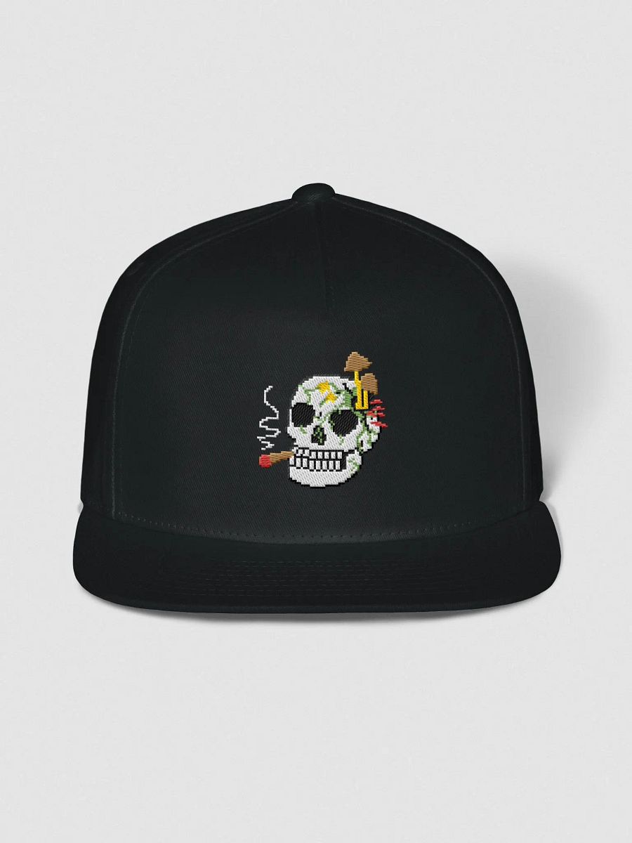 Smoking Skull Snapback product image (1)