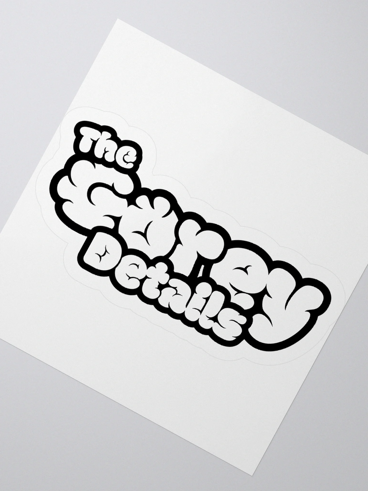 Gorey Details B+W - Kiss Cut Stickers product image (6)