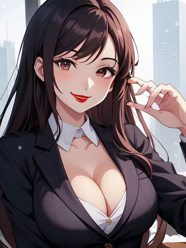 Tease and Tunes - 4K Winter Office Wallpaper product image (1)
