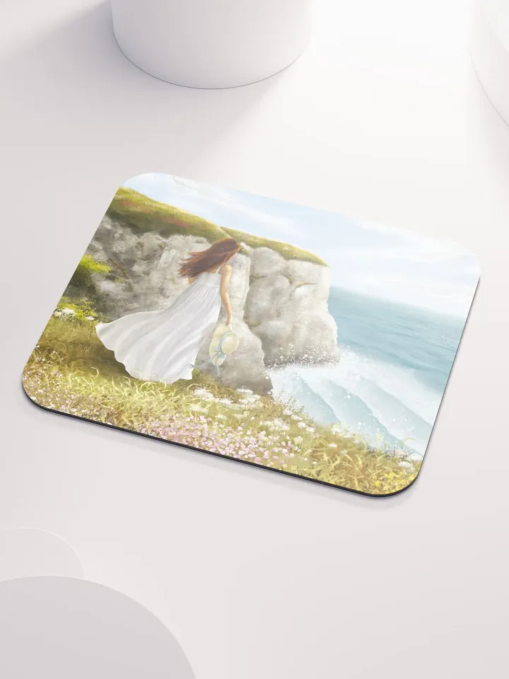 At the Cliff's Edge Mouse Pad product image (2)